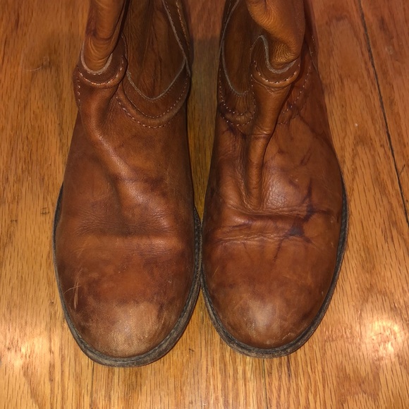 Frye Tall Brown Boots - Picture 3 of 5